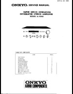 ONKYO A7090 OEM Service